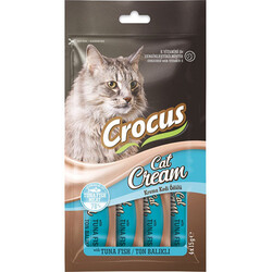 Crocus Ton Balıklı Krema Ek Besin Takviyesi Kedi Ödülü 4x15 Gr - 3 Al 2 Öde - 2