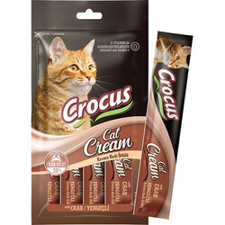 Crocus Yengeçli Krema Ek Besin Takviyesi Kedi Ödülü 4x15 Gr - 3 Al 2 Öde - 2