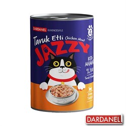 Dardanel - Dardanel Jazzy Tavuklu Tahılsız Kedi Konservesi 400 Gr