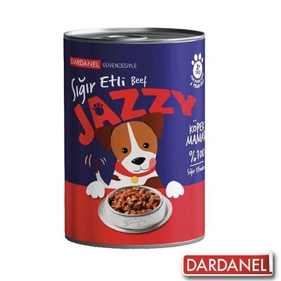 Dardanel Jazzy Sığır Etli Tahılsız Köpek Konservesi 400 Gr