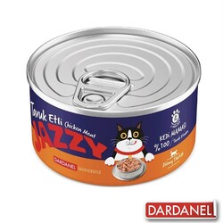 Dardanel - Dardanel Jazzy Tavuklu Tahılsız Kedi Konservesi 95 Gr