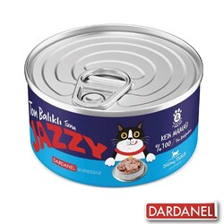 Dardanel - Dardanel Jazzy Ton Balıklı Tahılsız Kedi Konservesi 95 Gr