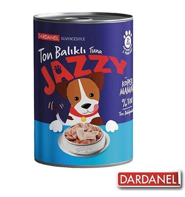 Dardanel Jazzy Ton Balıklı Tahılsız Köpek Konservesi 400 Gr