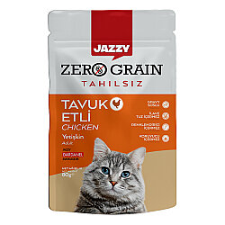 Dardanel Jazzy Pouch Zero Grain Tavuklu Tahılsız Kedi Yaş Maması 80 Gr - Dardanel