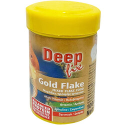 Deep Fix - Deep Fix Gold Flake Balık Yemi 100 ML - 12 Gr