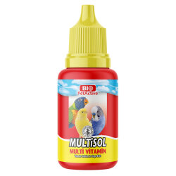Bio Pet Active Multisol Kafes Kuşları İçin Vitamin Katkısı 30 ML - Bio Pet Active
