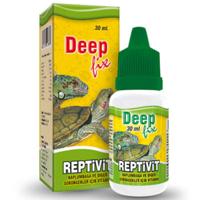 Deep Fix Reptivit Kaplumbağa ve Diğer Sürüngenler için Vitamin 30 ML