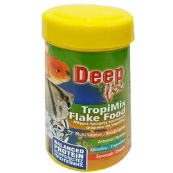 Deep Fix - Deep Fix TropiMix Flake Balık Yemi 100 ML - 12 Gr
