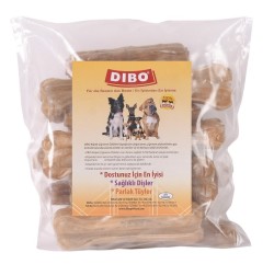 Dibo Naturel Kemik Köpek Ödülü 80 - 90 Gr - 13 Cm 15'li Paket - Dibo