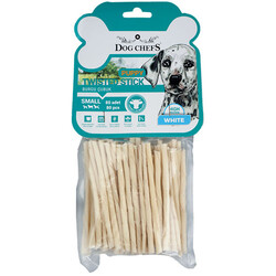 Dog Chefs 6539 Puppy Beyaz Burgu Çubuk Small 80 Adet - Dog Chefs