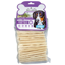 Dog Chefs - Dog Chefs 6540 Beyaz Burgu Çubuk Medium 100 Adet