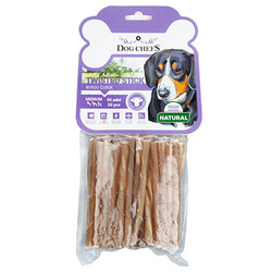 Dog Chefs - Dog Chefs Burgulu Kalın Naturel 50 Li Paket