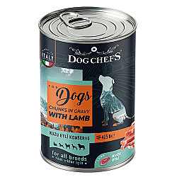 Dog Chefs Kuzu Etli Soslu Köpek Maması 415 Gr - Dog Chefs
