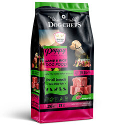 Dog Chefs Lamb Puppy Dry Dog Food 15 Kg. - Dog Chefs