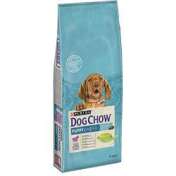 Dog Chow - Dog Chow Kuzu Etli Yavru Köpek Maması 14 Kg 