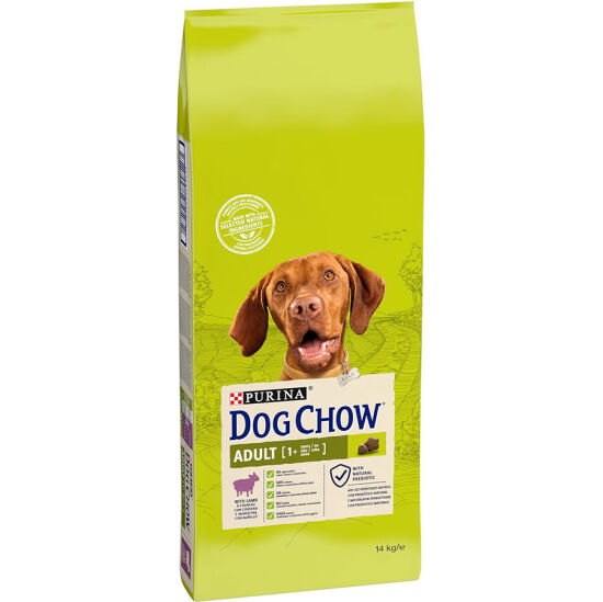 Dog Chow Lamb and Rice Adult Dry Dog Food 14 Kg. - 1