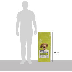 Dog Chow Lamb and Rice Adult Dry Dog Food 14 Kg. - 5