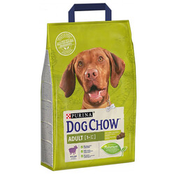 Dog Chow - Dog Chow Lamb and Rice Adult Dry Dog Food 2,5 Kg.