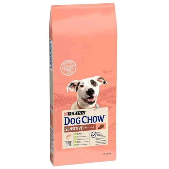 Dog Chow Somonlu Hassas Yetişkin Köpek Maması 14 Kg - 1