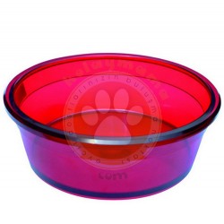 Dogit - Dogit 73380 Sert Plastik Mama - Su Kabı Kırmızı (Büyük)