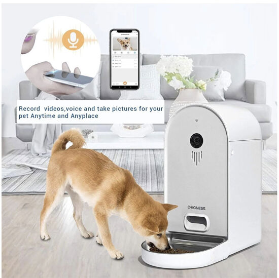 Dogness F01A Akıllı Mama Kabı HD Kameralı, Wi-Fi Bağlantılı (6 Litre) - 5