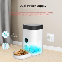 Dogness F10A Akıllı Otomatik Mama Kabı – Kamera Kontrollü (3,6 Litre) - 4