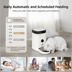 Dogness F10A Akıllı Otomatik Mama Kabı – Kamera Kontrollü (3,6 Litre) - 5