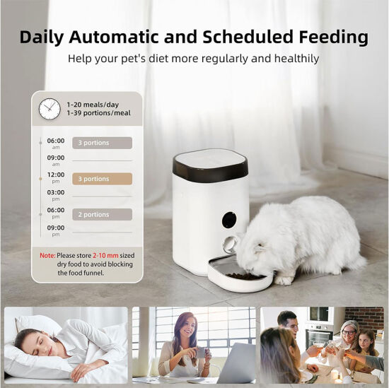 Dogness F10A Akıllı Otomatik Mama Kabı – Kamera Kontrollü (3,6 Litre) - 5