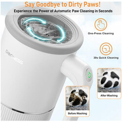 Dogness Kedi ve Köpek Otomatik Pati Temizleyici Large 17 x 13 x 19 cm - Thumbnail