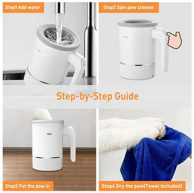 Dogness Kedi ve Köpek Otomatik Pati Temizleyici Large 17 x 13 x 19 cm