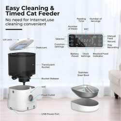 Dogness F12 Otomatik Mama Kabı 35 x 20 x 32 (4 Litre) - 2