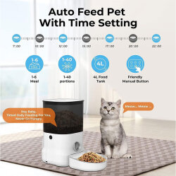 Dogness F12 Otomatik Mama Kabı 35 x 20 x 32 (4 Litre) - 4