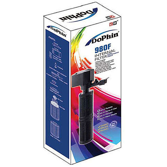 Dophin 980F Akvaryum İç Filtre 29,3 Watt - 1