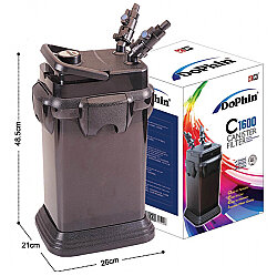 Dophin C1600 Akvaryum Dış Filtre 1600 L / H - Dophin