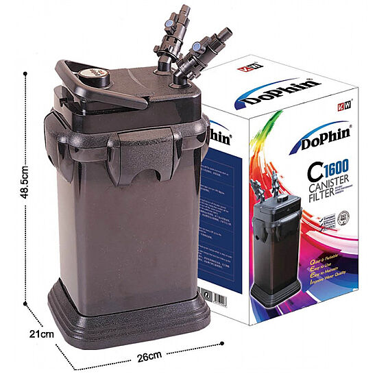 Dophin C1600 Akvaryum Dış Filtre 1600 L / H - 1