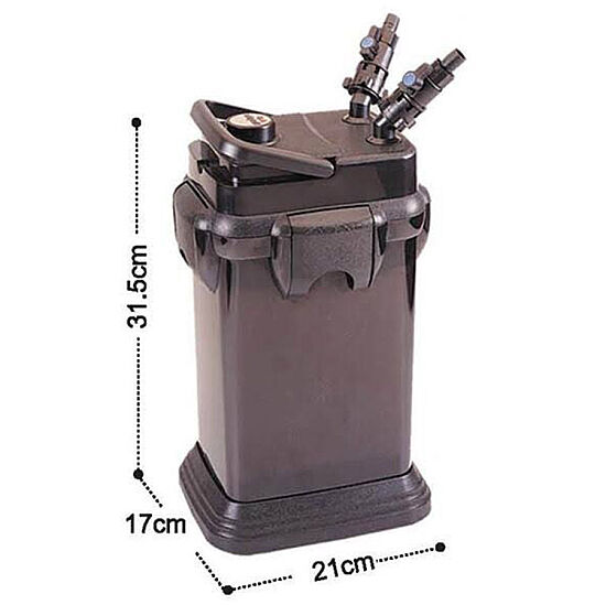 Dophin C500 Akvaryum Dış Filtre 500 L/h - 2