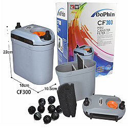 Dophin CF-300 Akvaryum Mini Dış Filtre - Dophin