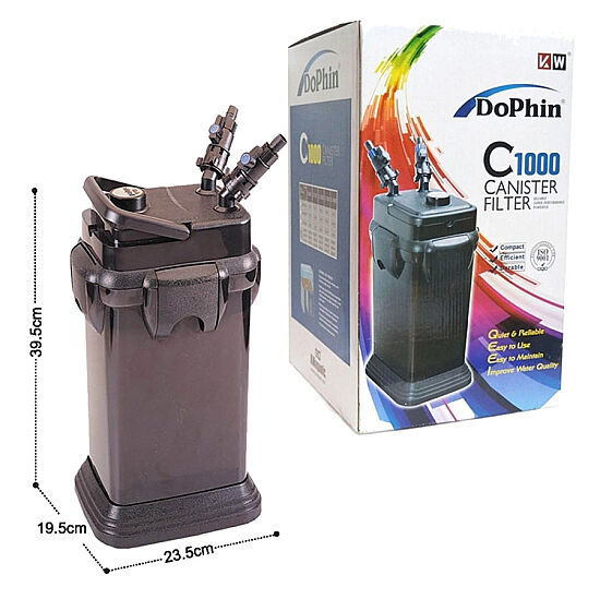 Dophin C1000 Akvaryum Dış Filtre 1000 L/h - 1