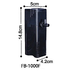 Dophin FB1000 Akvaryum İç Filtre 300 L/h - 2