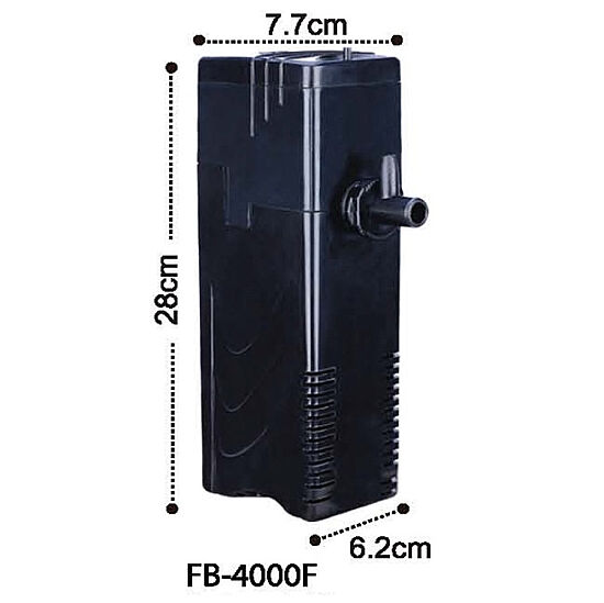 Dophin FB4000 Akvaryum İç Filtre 600 L/h - 2
