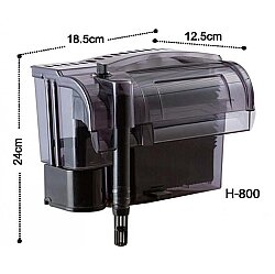 Dophin H800 Akvaryum Şelale Askı Filtre 880 L/h - 2