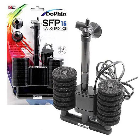 Dophin SFP16 Motorlu Pipo Akvaryum İç Filtre 3,2 W - 1
