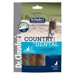 Dr. Clauders Country Dental Ağız Diş Sağlığı Balıklı Köpek Ödülü 100 Gr - Dr.Clauders