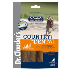 Dr. Clauders Country Dental Ağız Diş Sağlığı Ördekli Köpek Ödülü 120 Gr - Dr.Clauders