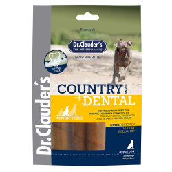 Dr. Clauders Country Dental Ağız Diş Sağlığı Tavuk Etli Köpek Ödülü 120 Gr - Dr.Clauders
