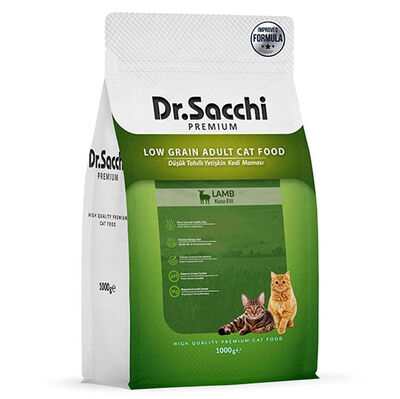 Dr. Sacchi Kuzu Etli Kedi Maması 1 Kg - 1