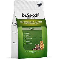 Dr. Sacchi Kuzu Etli Kedi Maması 1 Kg - Dr.Sacchi