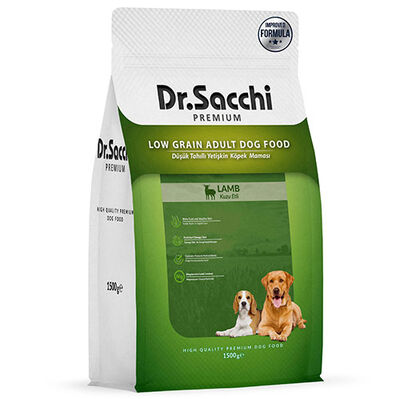 Dr. Sacchi Lamb Rice Kuzu Etli Köpek Maması 1,5 Kg - 1