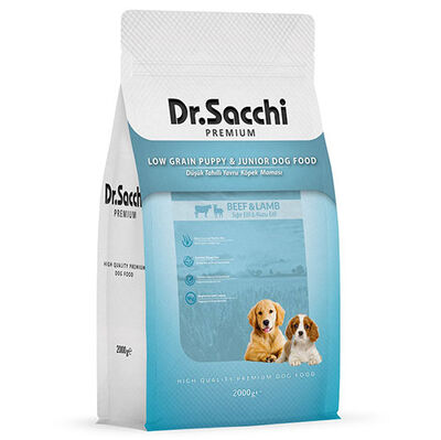 Dr. Sacchi Puppy Small Mini Sığır ve Kuzu Etli Küçük Irk Yavru Köpek Maması 2 Kg