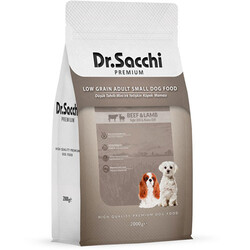 Dr.Sacchi - Dr. Sacchi Small Mini Sığır ve Kuzu Etli Küçük Irk Köpek Maması 2 Kg